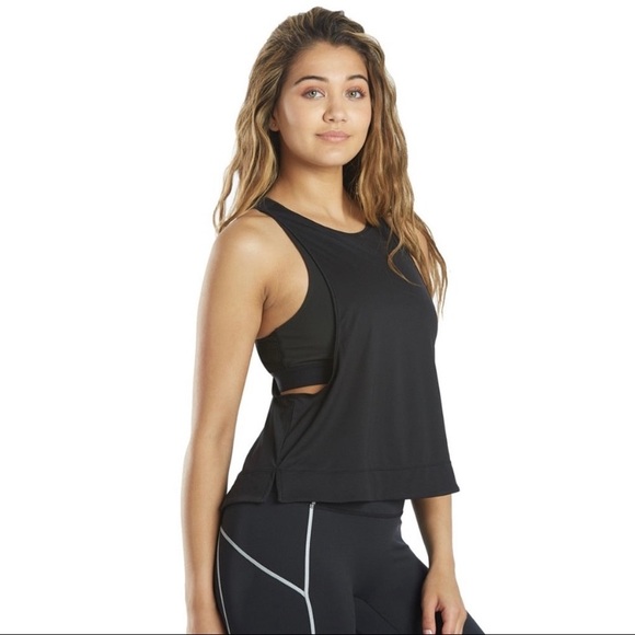 Free People Rise To Run Cami in Black 🎊NWT💕,Small - Picture 3 of 10